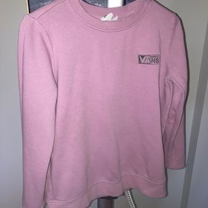 Vans purple sweater size small